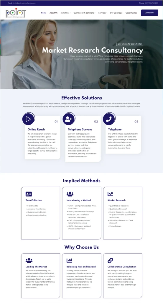 Website design and development in dubai